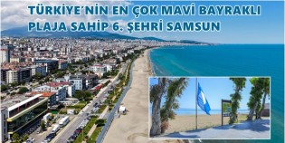 19 Mavi Bayraklı Plajıyla Samsun Karadeniz’in Gözdesi